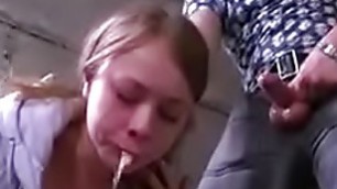 Young russian escort  to facefuck deepthroat hardcore