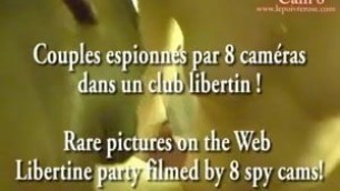 Camera espion en soiree privee ! French spycam345