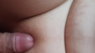 masturbates pussy while getting fucked))