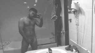 Big Dick Indian Guy Masturbating