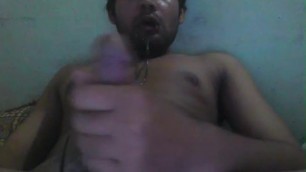 Straight pakistani guy jerking off on cam