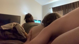 Quick rim and doggy with BBW wife