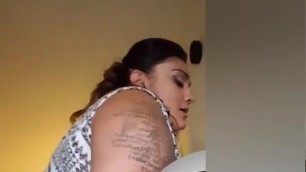 Puerto Rican BBW MILF rode the nut out