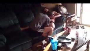 Bro Filming His Roommate Get Sucked by Young Guy