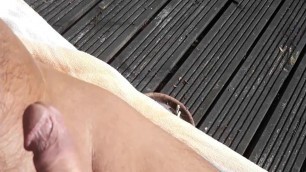 Another Outdoor Jerk Off With Cumshot