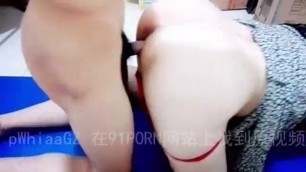 Chinese slut mom and her son