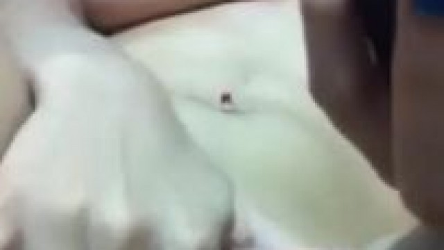 Spanish girl rubbing her pussy