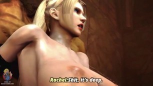 Rachel Fucked by Monster Cock in Dungeon - d. or Alive DOA (Rule 34)