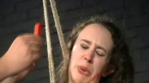 Breast Torments and Extreme Bondage of English BBW Slavegirl