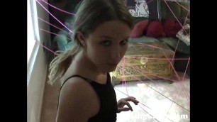 Cute 18YO Plays to Get her Dildo - DarlingCams&period;com